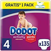 Los mejores  - Dodot Activity Pants - Pañal-Braguita- 9-15kg + Dodot Aqua Pure Toallitas para bebé- 1 Pack de 48 Toallitas Gratis…